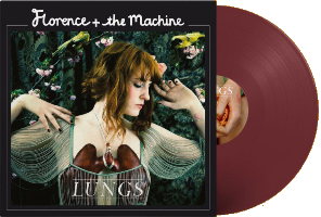 Florence and the Machine - 2009 Lungs - Burgundy vinyl LP/Download